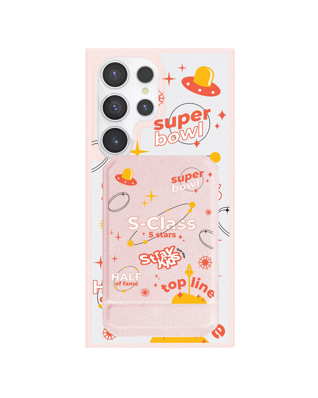 Android Magnetic Multifold Wallet - Stray Kids 5 stars