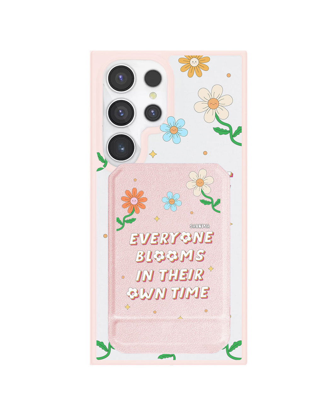 Android Magnetic Multifold Wallet - Blooms