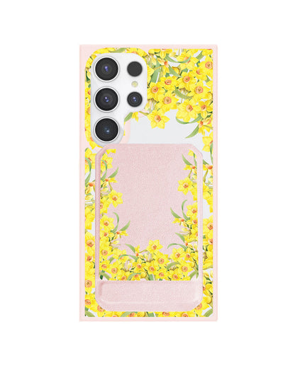 Android Magnetic Multifold Wallet - March Daffodil