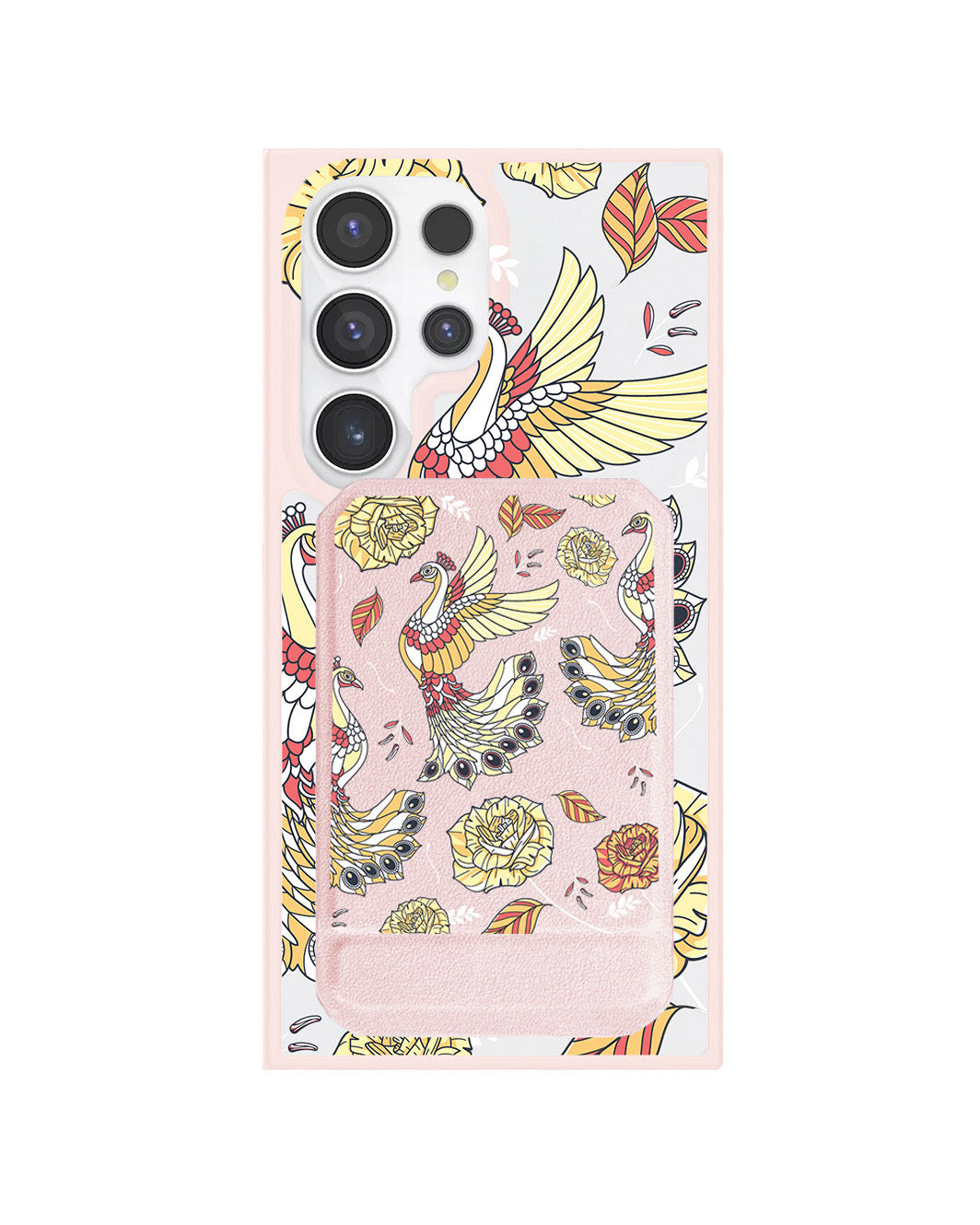 Android Magnetic Multifold Wallet - Bird & Paradise 5.0