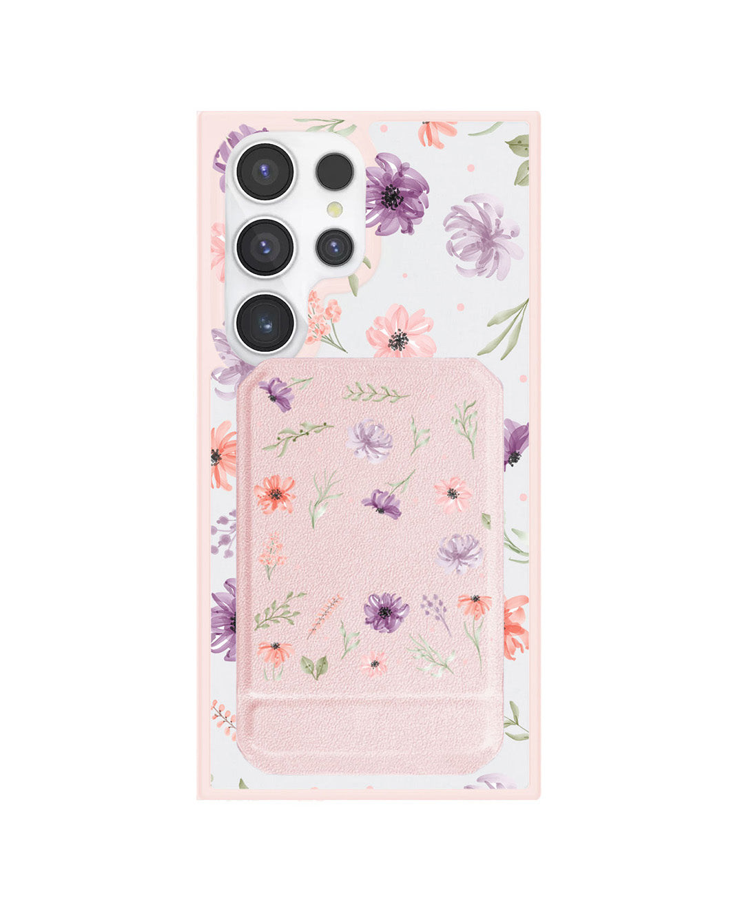 Android Magnetic Multifold Wallet - Botanical Garden 3.0