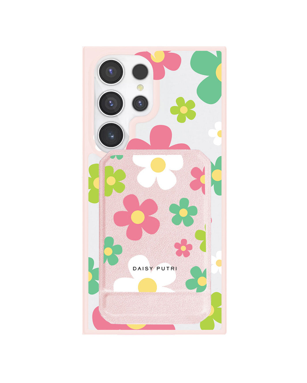 Android Magnetic Multifold Wallet - Daisy Wild