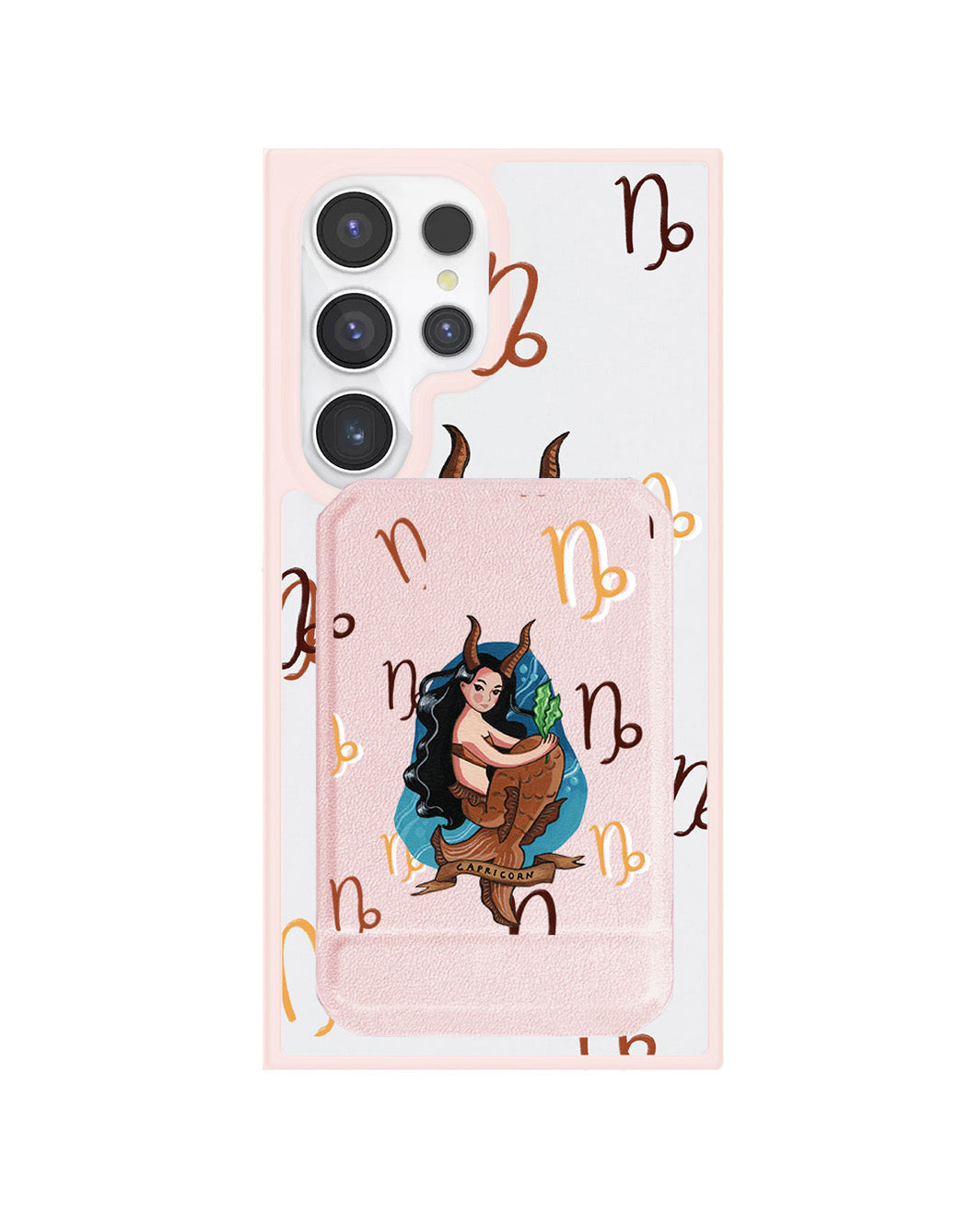 Android Magnetic Multifold Wallet - Capricorn