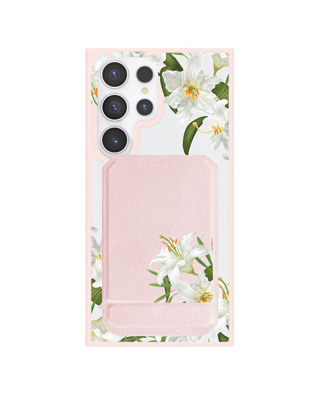 Android Magnetic Multifold Wallet - Lily of The Valley