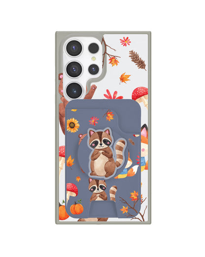 Android Magpop Wallet - Autumn Animals