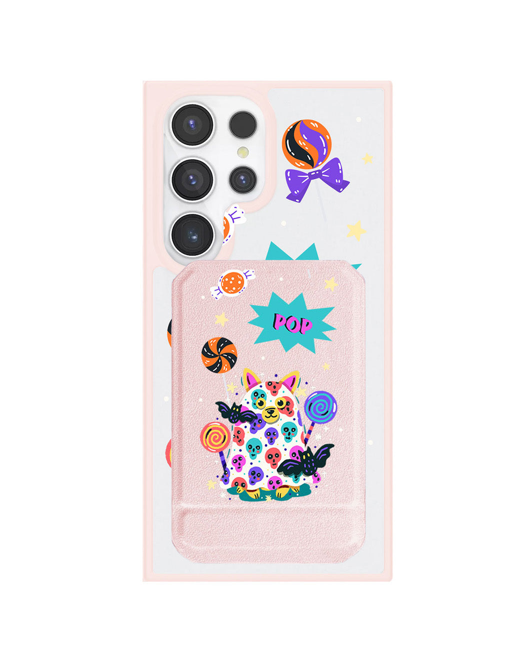 Android Magnetic Multifold Wallet - Puppy Monster