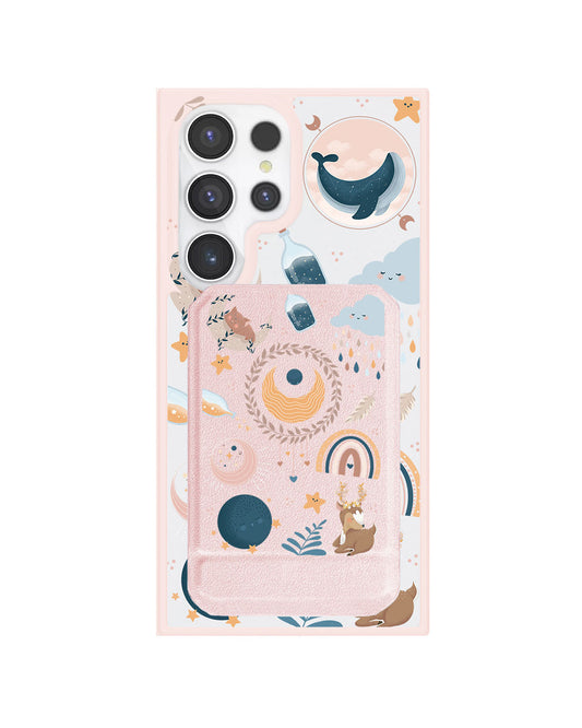 Android Magnetic Multifold Wallet - Boho 1.0