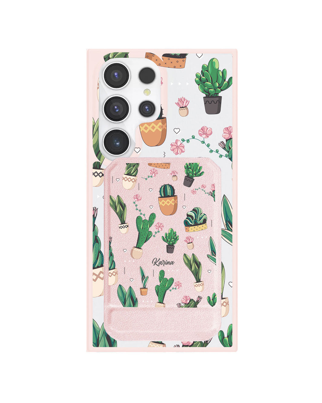 Android Magnetic Multifold Wallet - Cactus 3.0