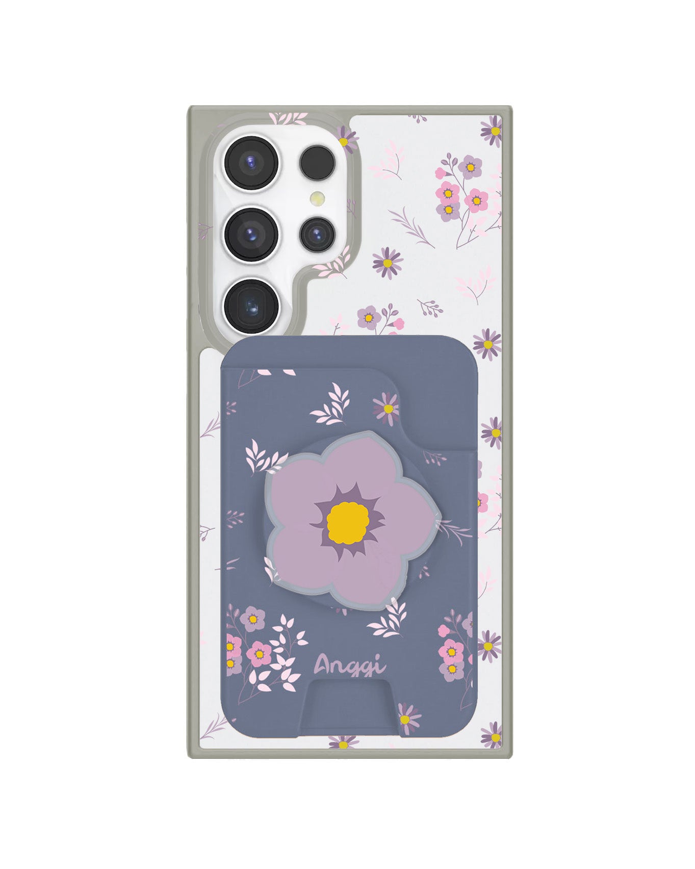 Android Magpop Wallet - Cherry Blossom