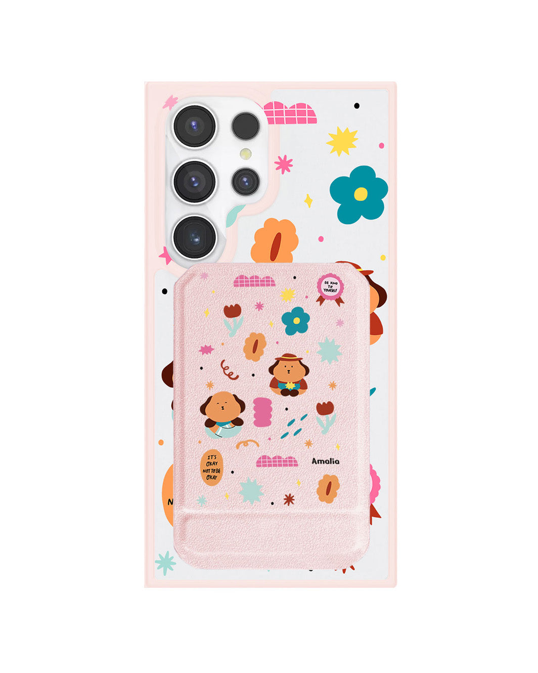 Android Magnetic Multifold Wallet - Selflove Garden