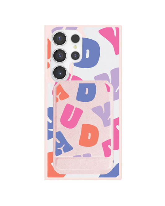 Android Magnetic Multifold Wallet - Chubby Monogram