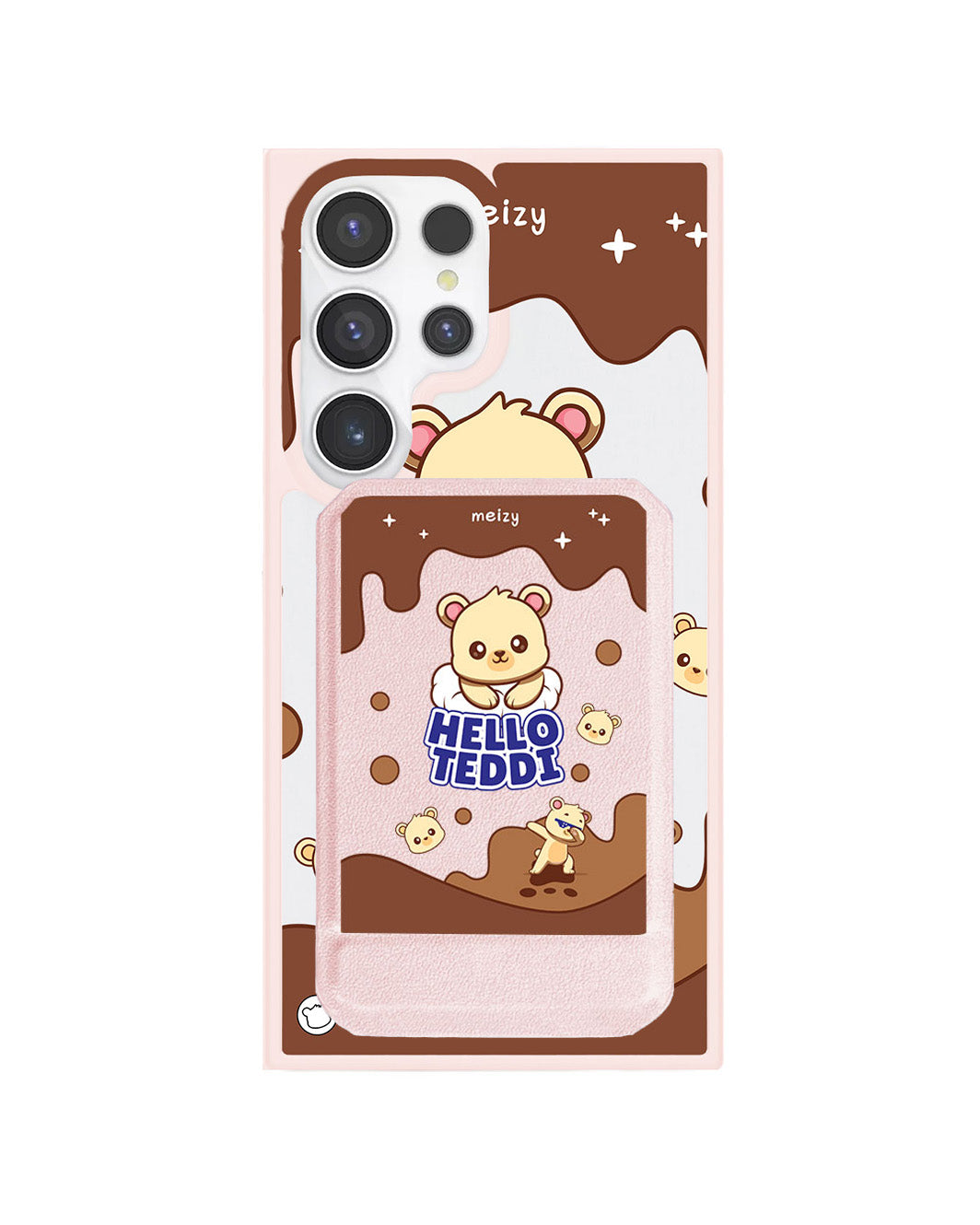 Android Magnetic Multifold Wallet - Hello teddy 1.0