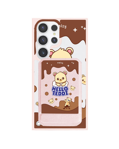 Android Magnetic Multifold Wallet - Hello teddy 1.0