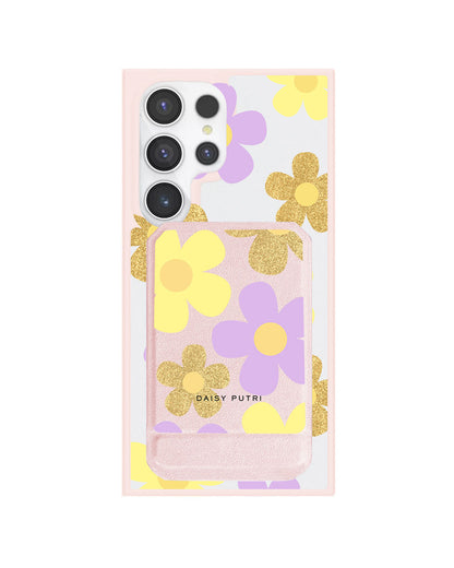 Android Magnetic Multifold Wallet - Daisy Twinkle