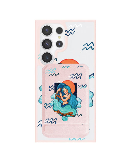 Android Magnetic Multifold Wallet - Aquarius