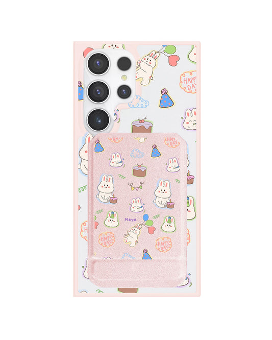 Android Magnetic Multifold Wallet - Fun Party