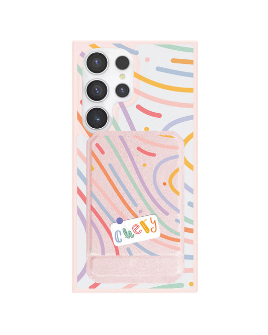 Android Magnetic Multifold Wallet - Doodle 2.0 Monogram