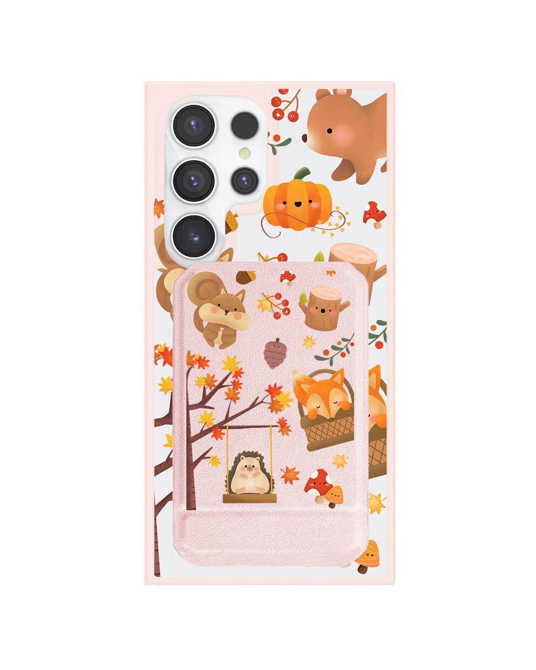 Android Magnetic Multifold Wallet - Autumn