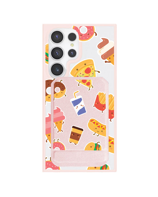 Android Magnetic Multifold Wallet - Fast Foodies
