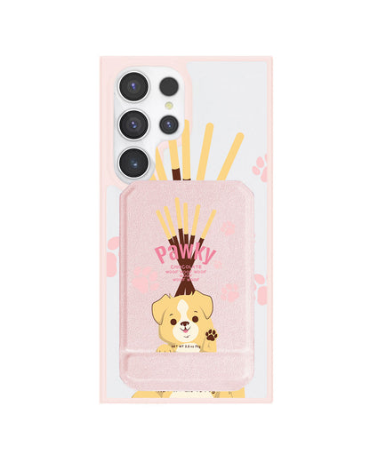 Android Magnetic Multifold Wallet - Pawky Dog