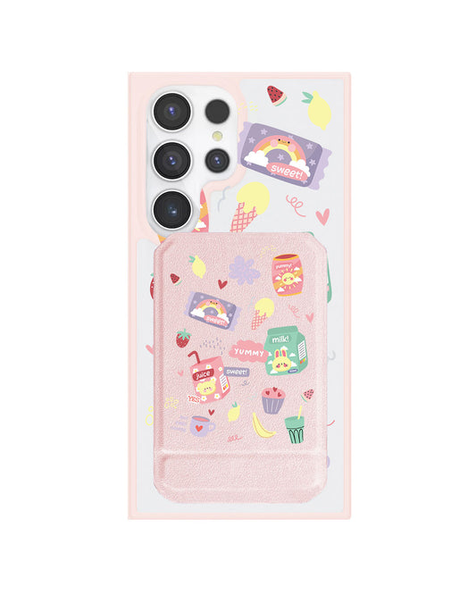 Android Magnetic Multifold Wallet - Sweet & Yummy