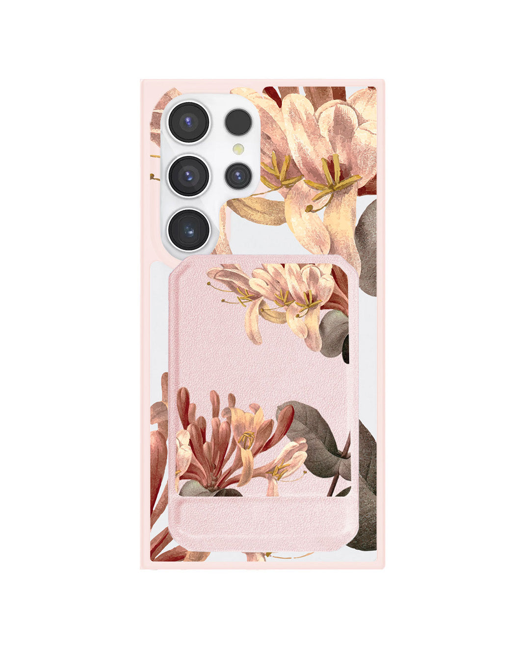 Android Magnetic Multifold Wallet - Honey Suckle