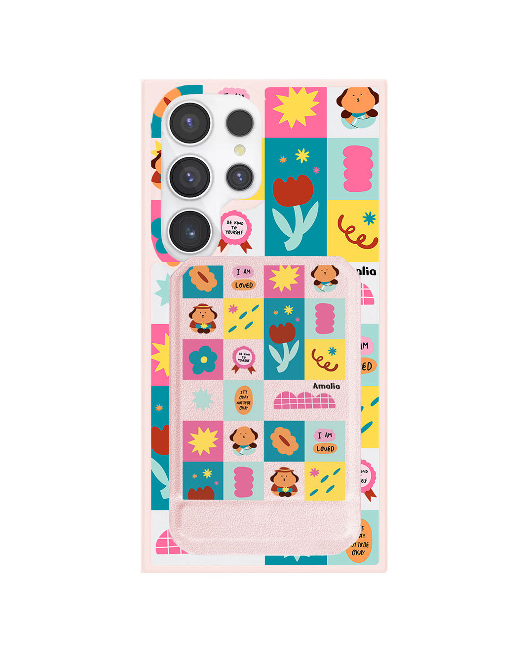 Android Magnetic Multifold Wallet - Selflove Cubicle