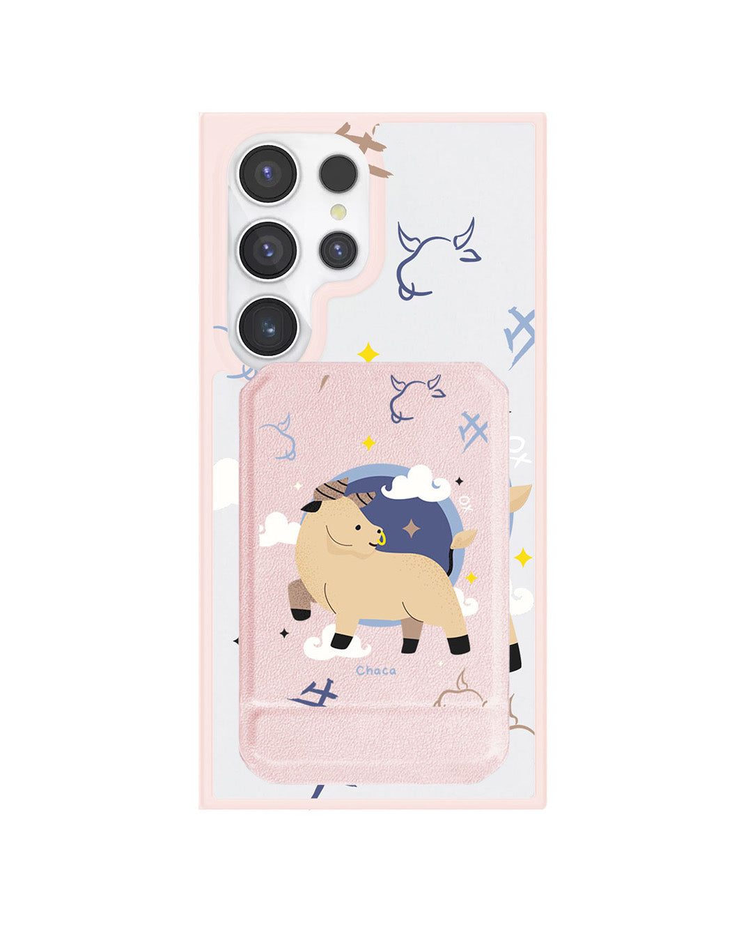Android Magnetic Multifold Wallet - Ox (Chinese Zodiac / Shio)