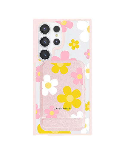 Android Magnetic Multifold Wallet - Daisy Fresh