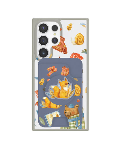 Android Magpop Wallet - Bear & Fox