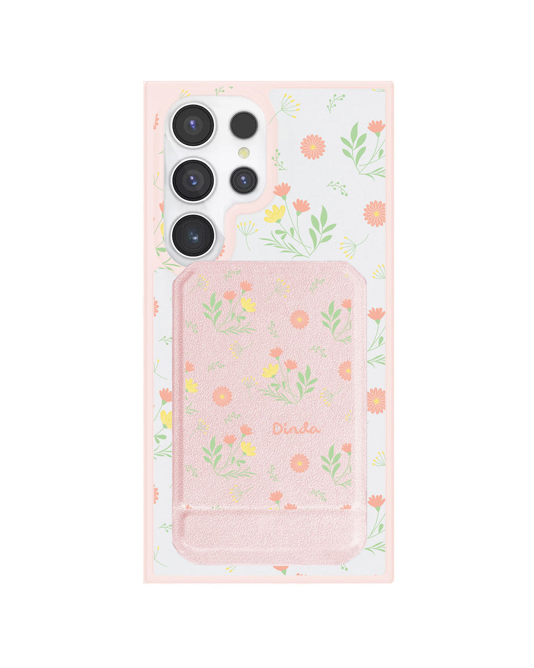 Android Magnetic Multifold Wallet - Dandelion