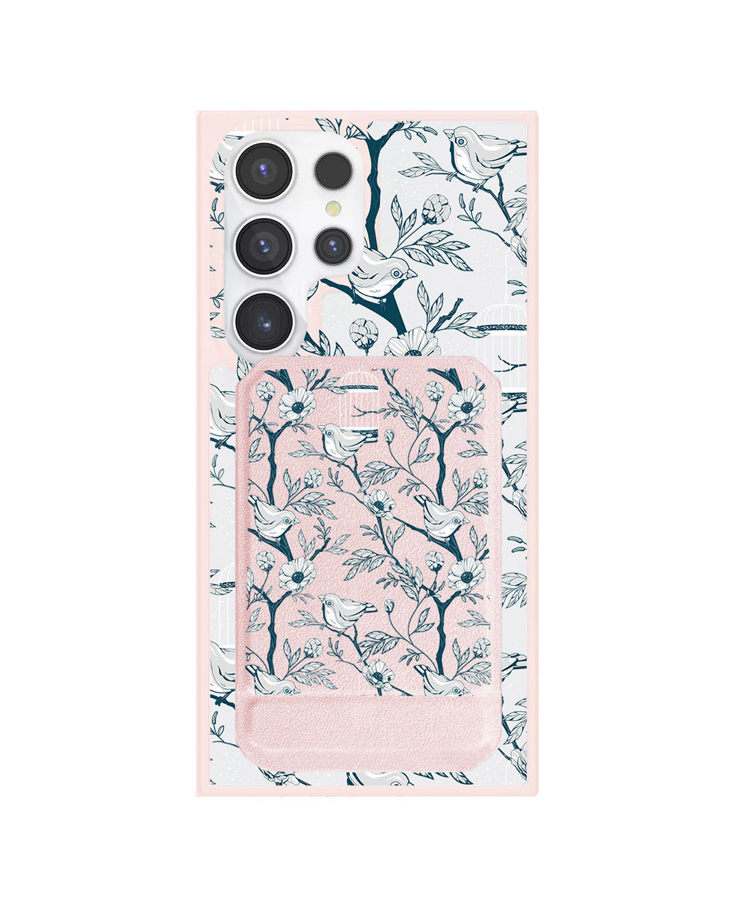 Android Magnetic Multifold Wallet - Lovebird Monochrome 1.0
