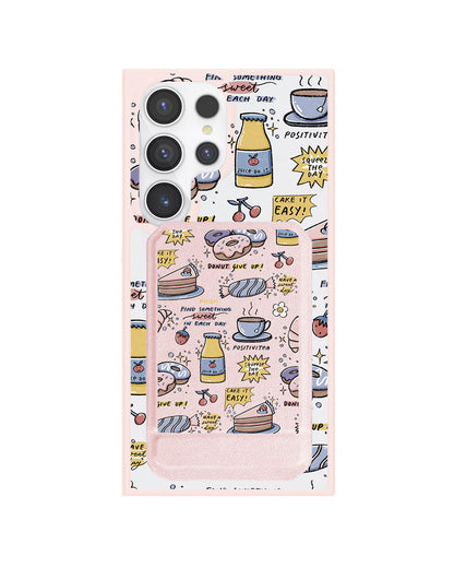 Android Magnetic Multifold Wallet - Sweets