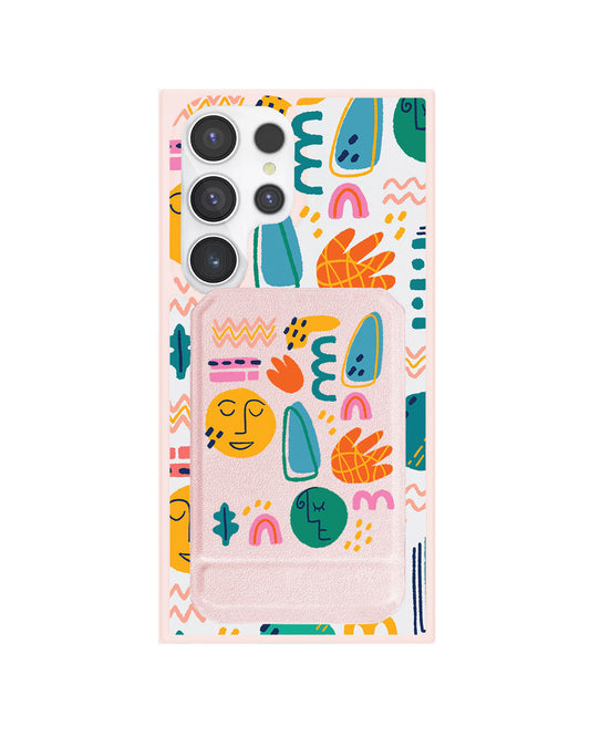 Android Magnetic Multifold Wallet - Silent Art