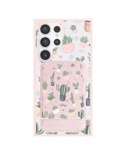 Android Magnetic Multifold Wallet - Cactus 2.0