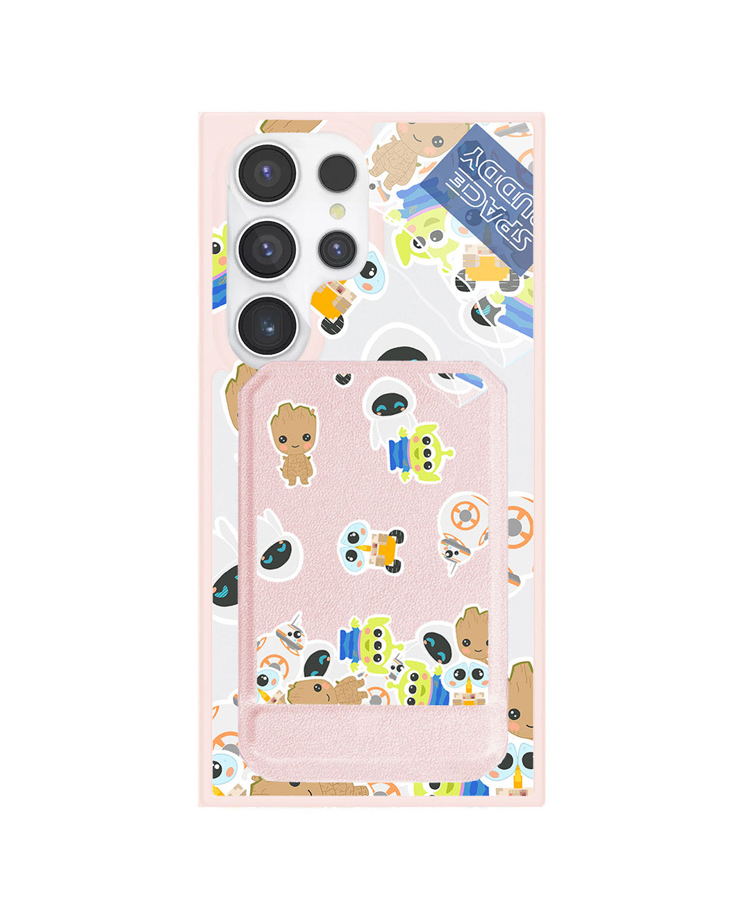 Android Magnetic Multifold Wallet - Buddy Space