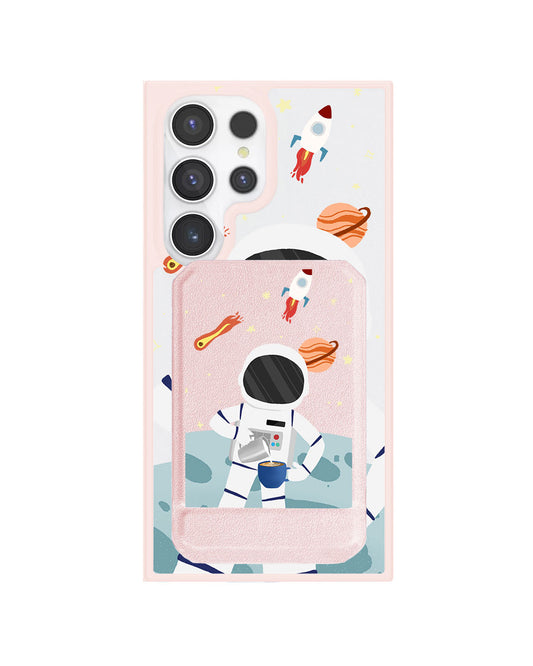 Android Magnetic Multifold Wallet - Baristronaut