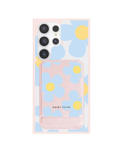 Android Magnetic Multifold Wallet - Daisy Garland