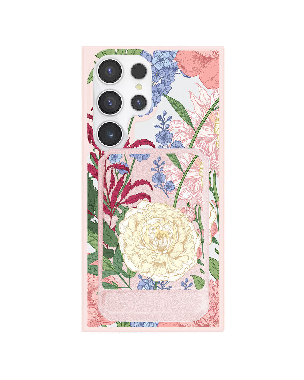 Android Magnetic Multifold Wallet - July Delphinium