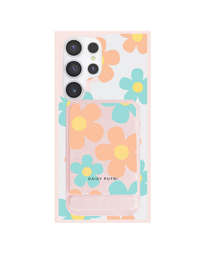 Android Magnetic Multifold Wallet - Daisy Daze