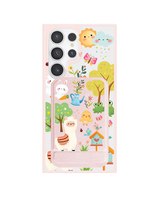 Android Magnetic Multifold Wallet - Spring