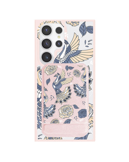 Android Magnetic Multifold Wallet - Bird & Paradise 6.0