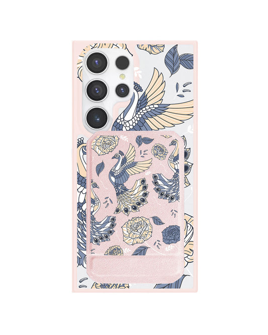 Android Magnetic Multifold Wallet - Bird & Paradise 6.0