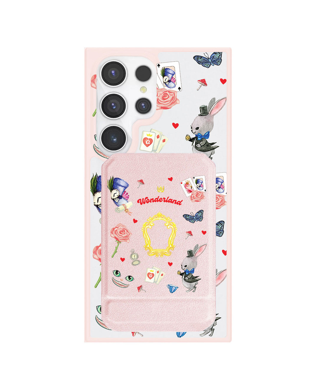 Android Magnetic Multifold Wallet - Wonderland