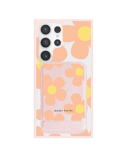Android Magnetic Multifold Wallet - Daisy Love