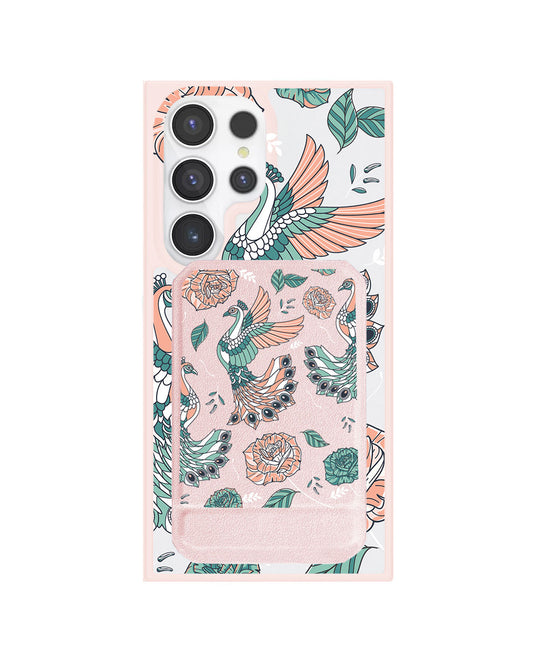 Android Magnetic Multifold Wallet - Bird & Paradise 3.0