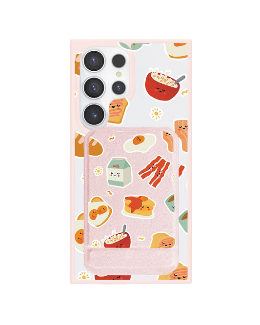 Android Magnetic Multifold Wallet - English Breakfast