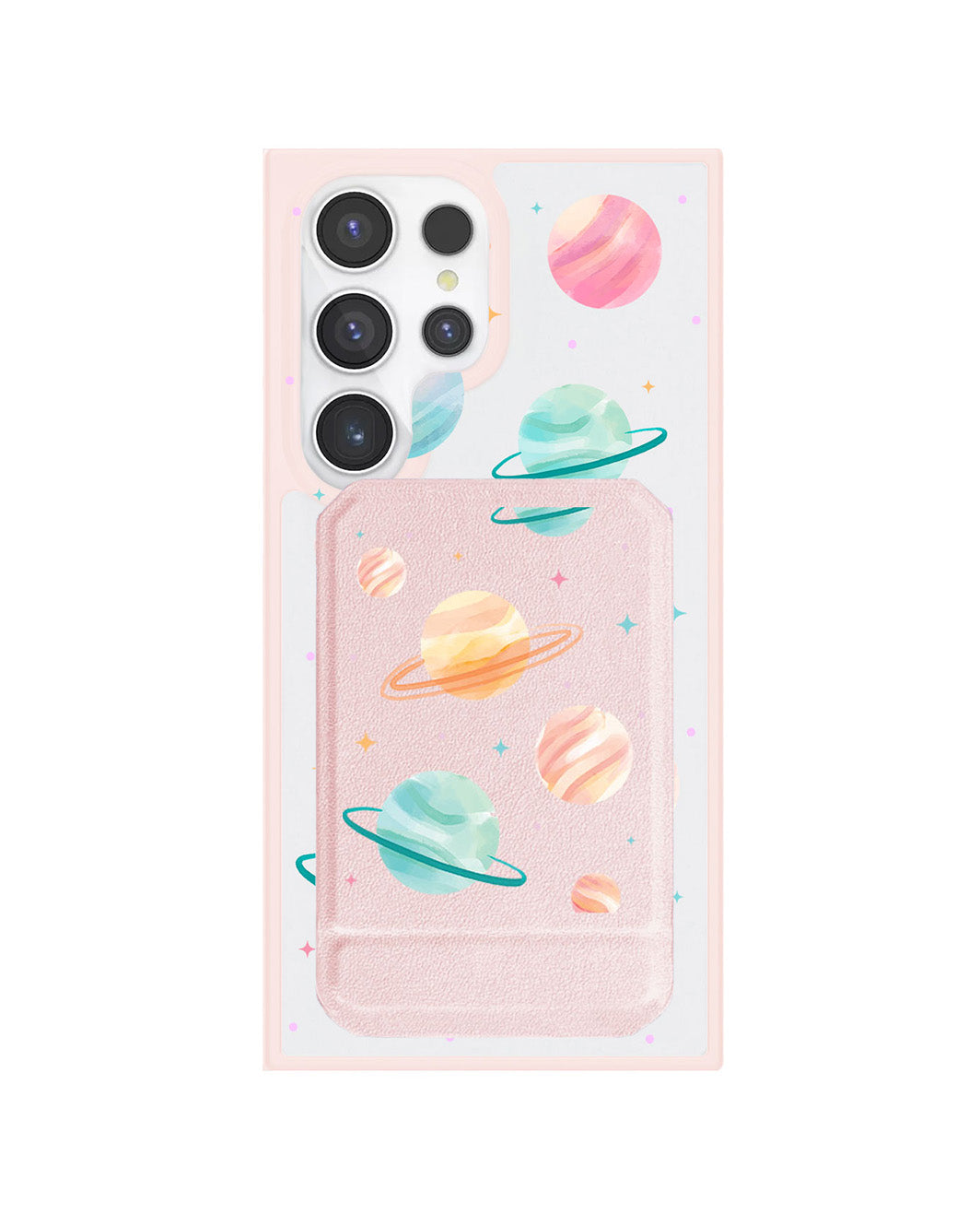 Android Magnetic Multifold Wallet - Planetarium 1.0