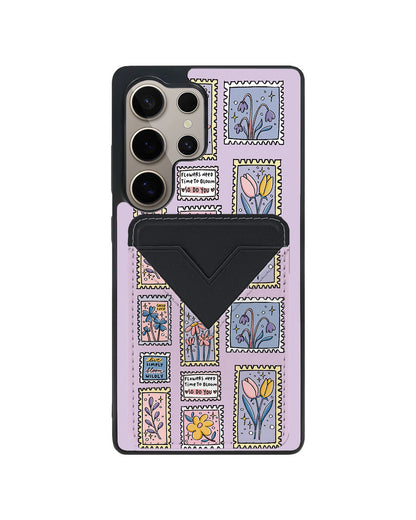 Android Avant Wallet Case - Time to Bloom