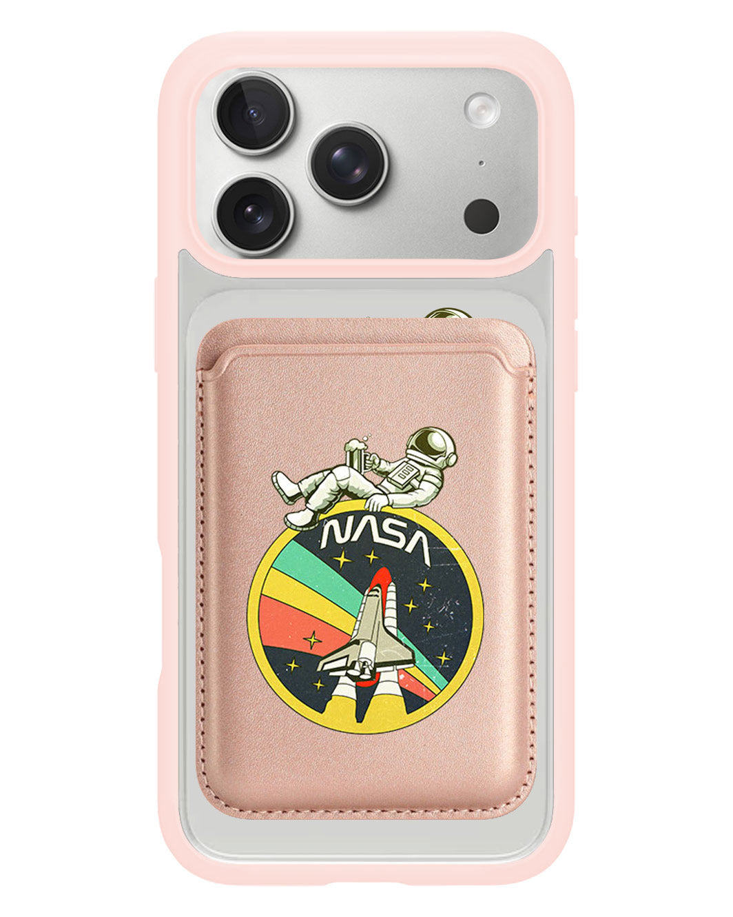 iPhone Magnetic Wallet Case - Nasa